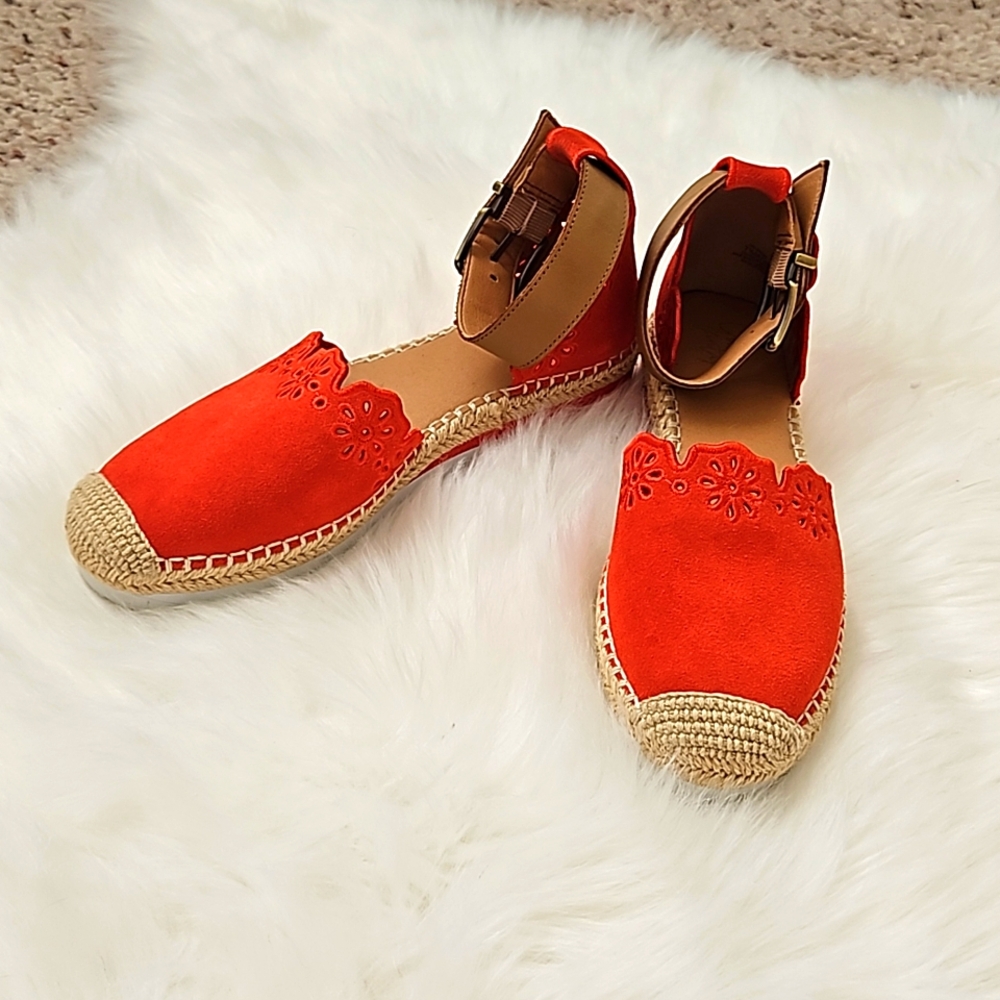 Crown Vintage Brixie Espadrille Wedge Sandal, Women's Size 7.5